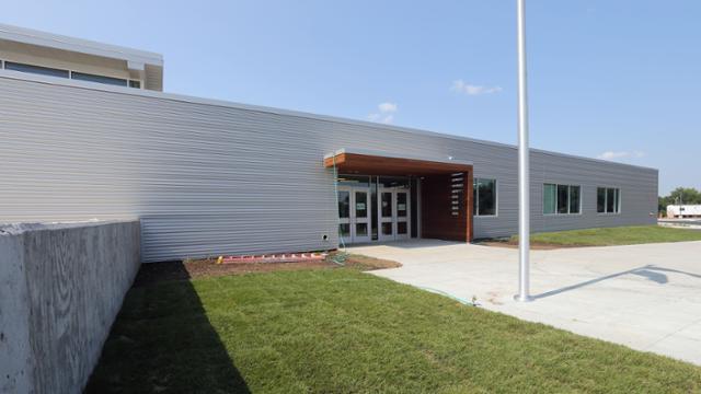 Lawrence College and Career Center entrance